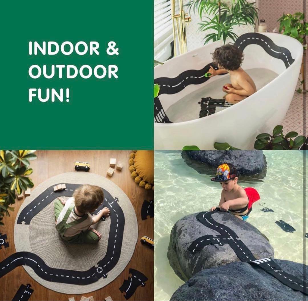 way to play 24ピース　道路マット　おもちゃ 美品