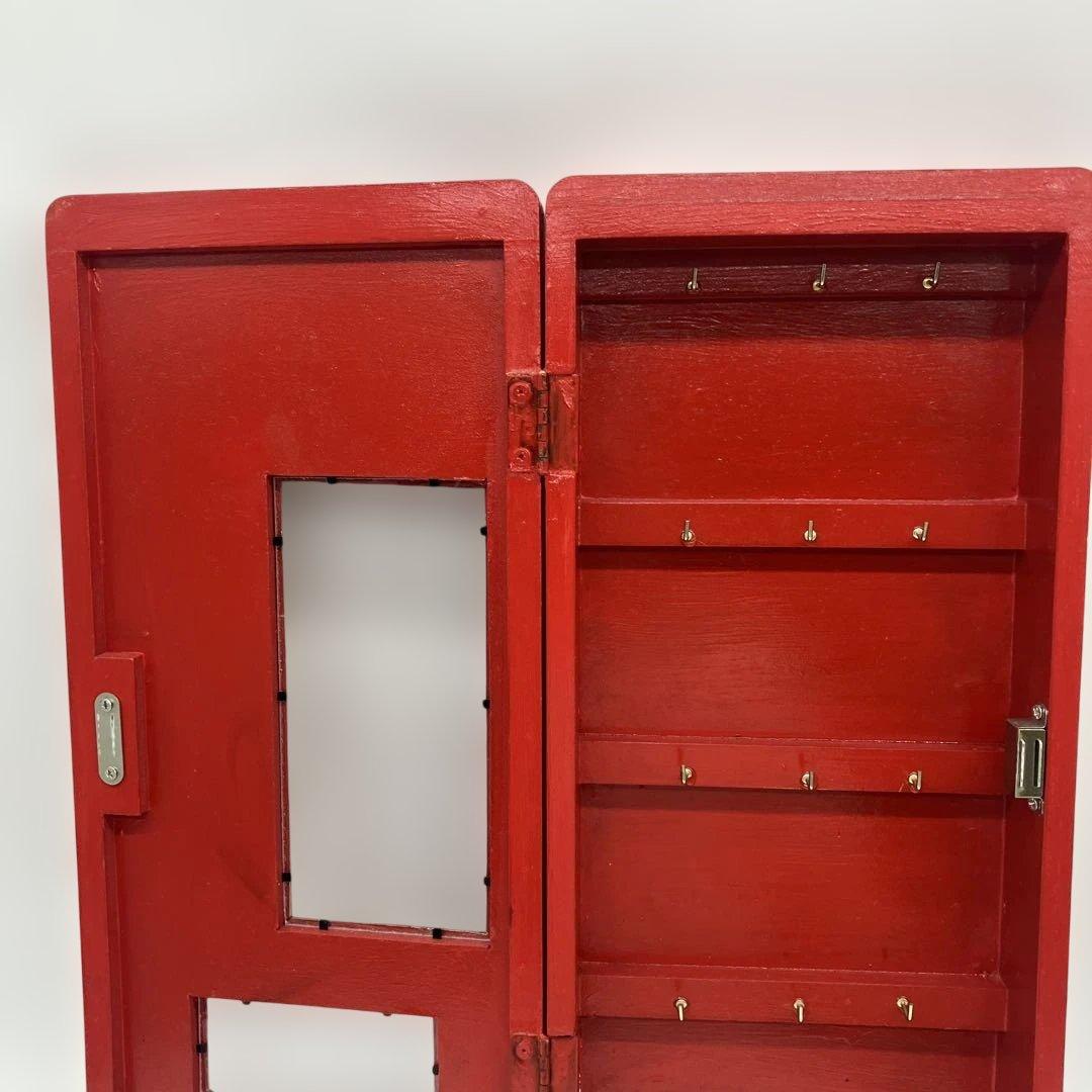 レトロ 自動販売機スタイル 小物入れ　収納ボックス　鍵保管箱　キャビネット