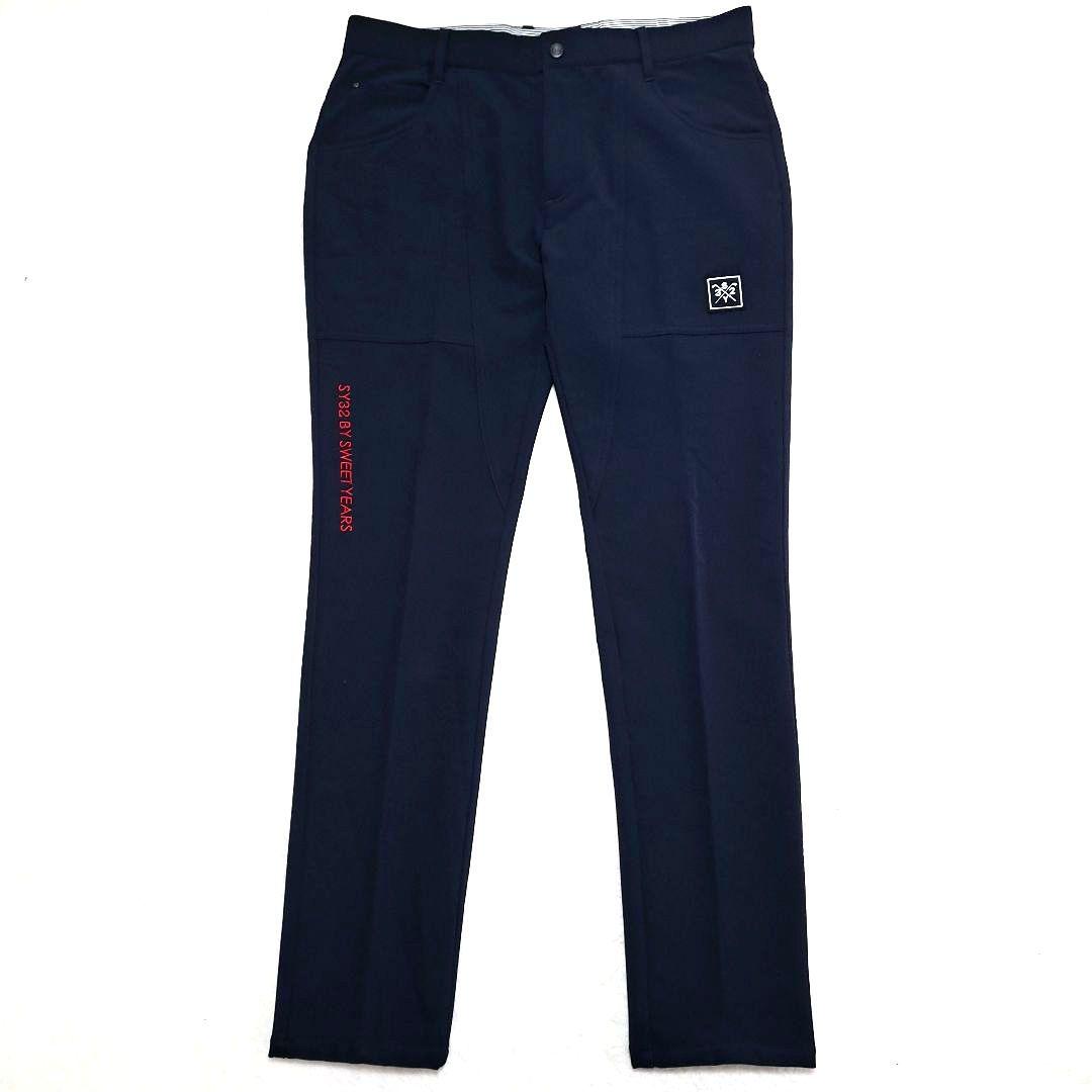 SY32 by SWEET YEARS メンズゴルフパンツ ストレッチスリム L