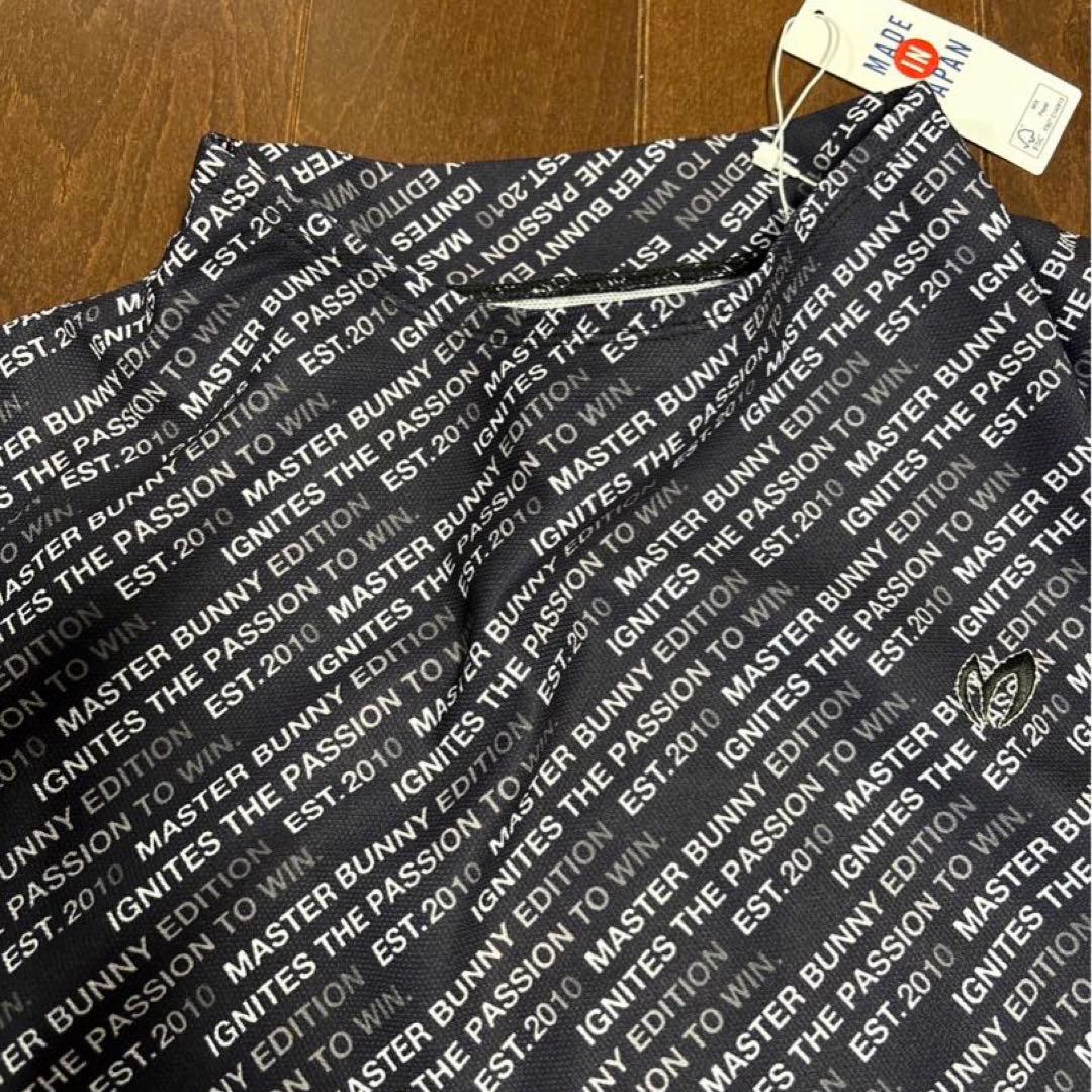 マスターバニー鹿の子MBEロゴモックネックシャツサイズ1