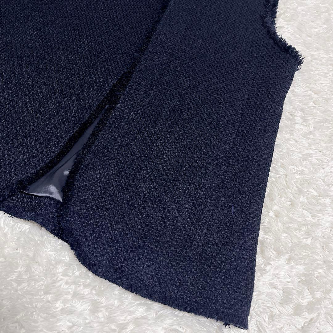 IENA ＆NAVY 2way ツィードベスト 2023SS 美品 ツイード