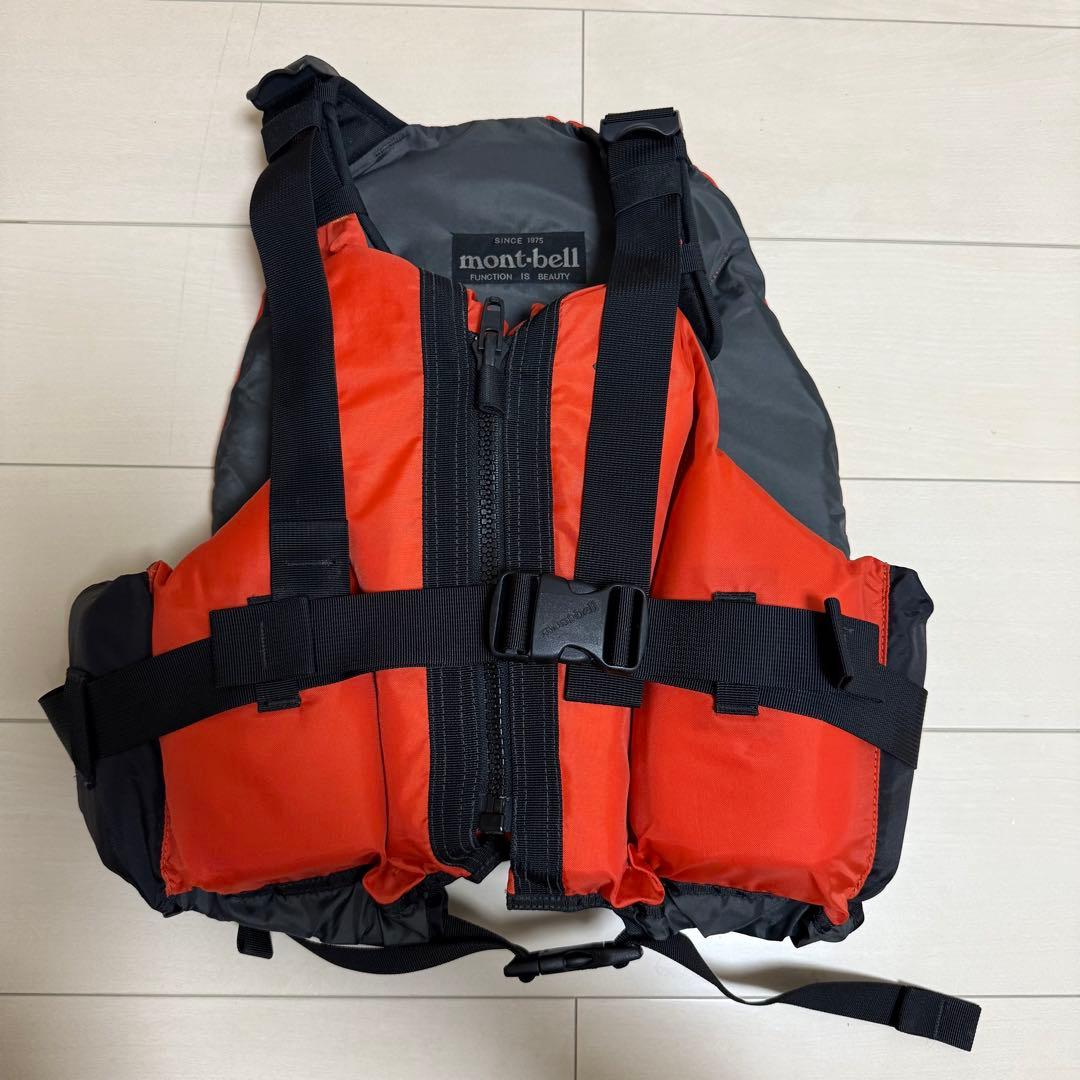 mont-bell ライフジャケット オレンジ