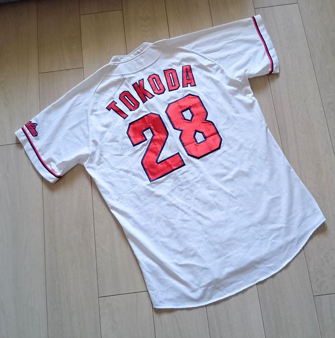 広島　カープ　床田　旧背番号　ホーム　ユニフォーム　ミズノ　L