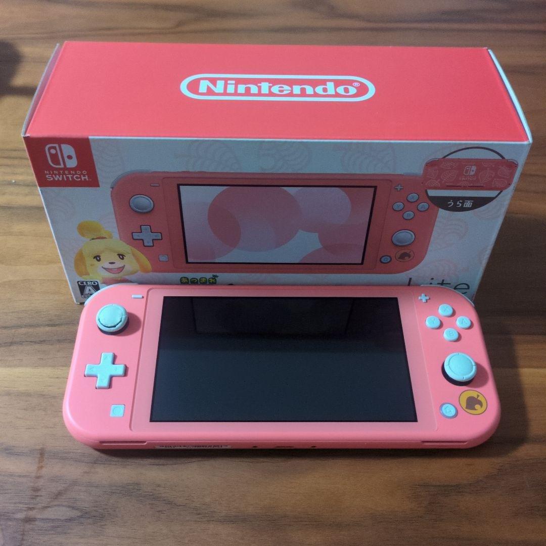 Switch Swicth lite 本体　 しずえアロハ柄