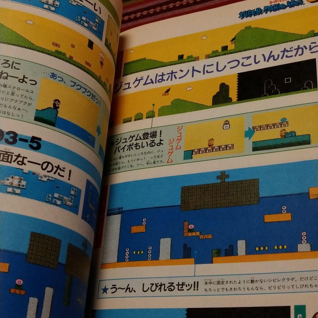 ファミ通　ファミコン通信　付録　スーパーマリオブラザーズ3 テクニカルマニュアル