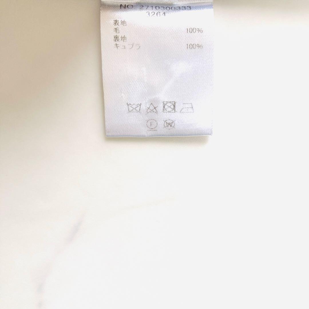 美品✨️エブール　シャツワンピース　金ボタン　ベルト　フレア　マキシ丈　濃紺　36