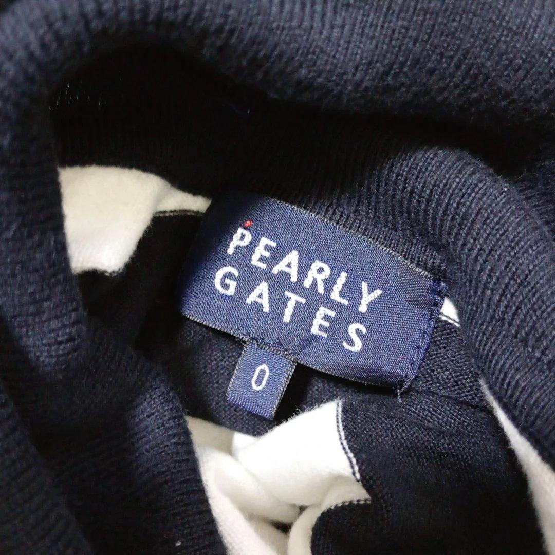 パーリーゲイツPEARLY GATES タートルネックセーターサイズS