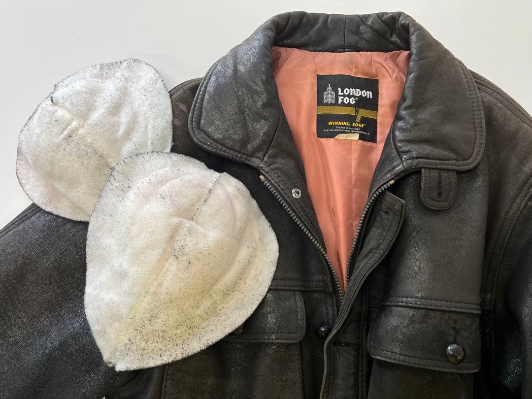 珍品‼︎ London Fog レザーブルゾン 製