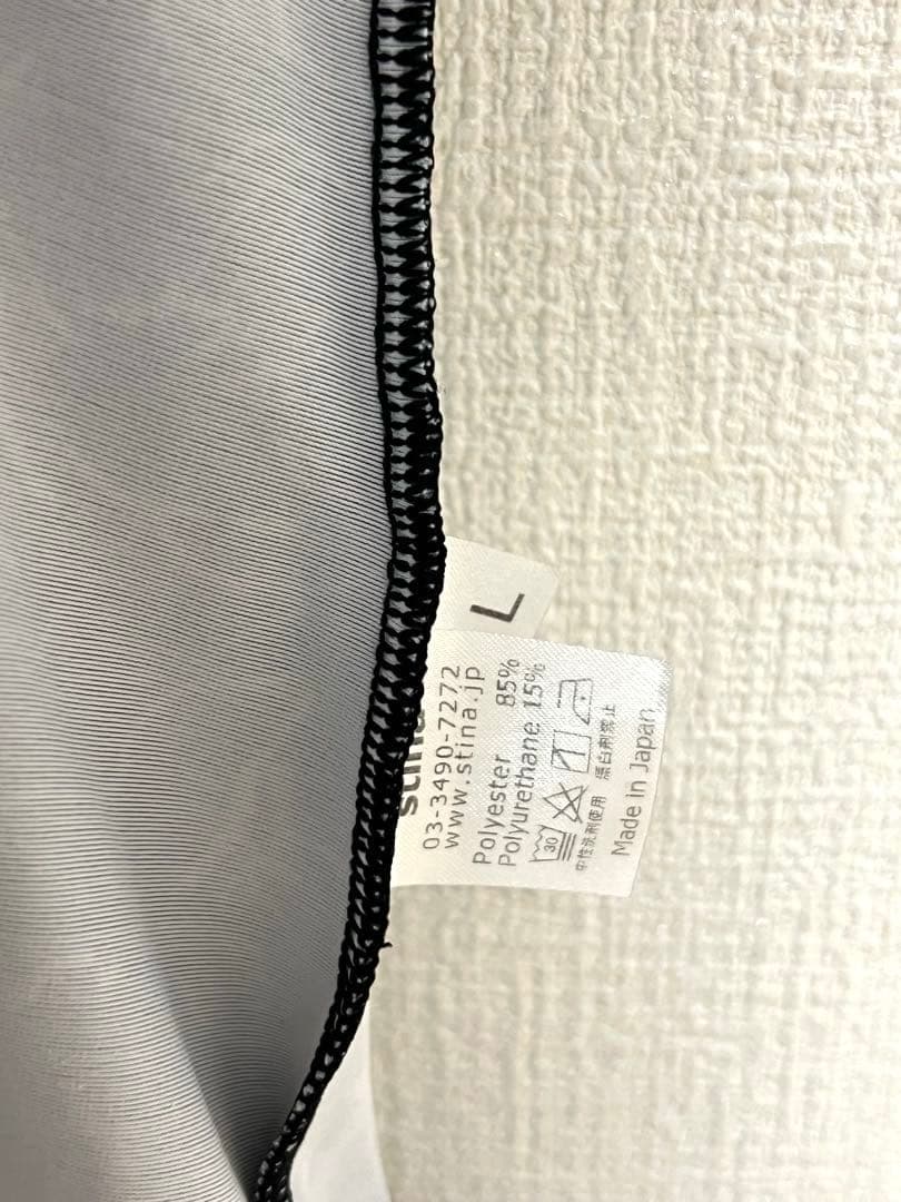 stina スティナ レオタード typeQ サイズ L ブラック ノースリーブ