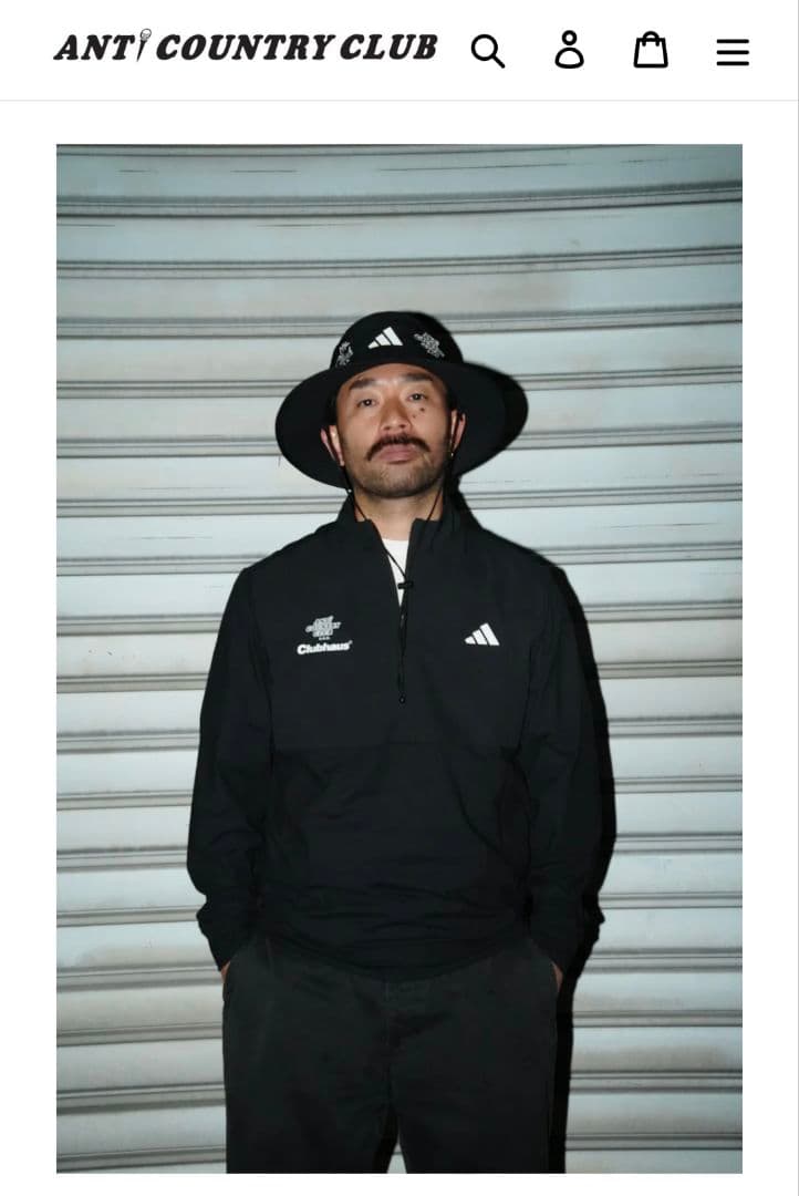 ADIDAS × CLUBHAUS × ANTi COUNTRY CLUB　XL
