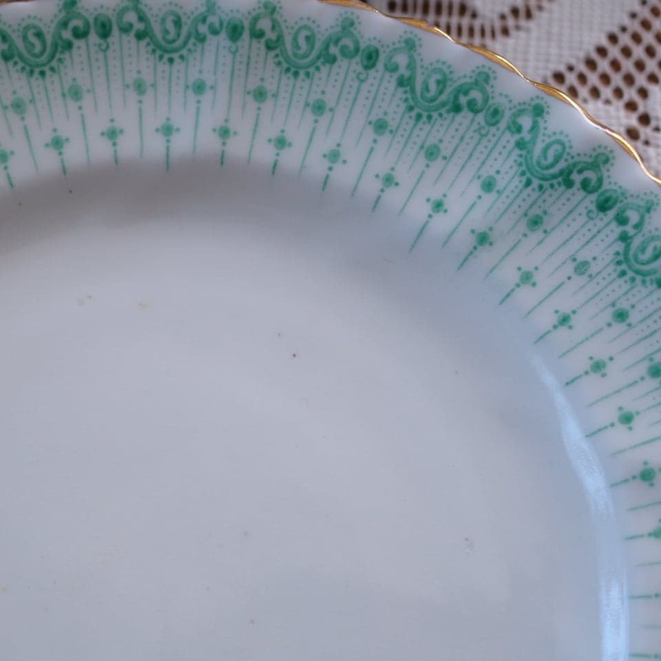 英国アンティーク　サミュエルラドフォード　プレート4枚セット　F1