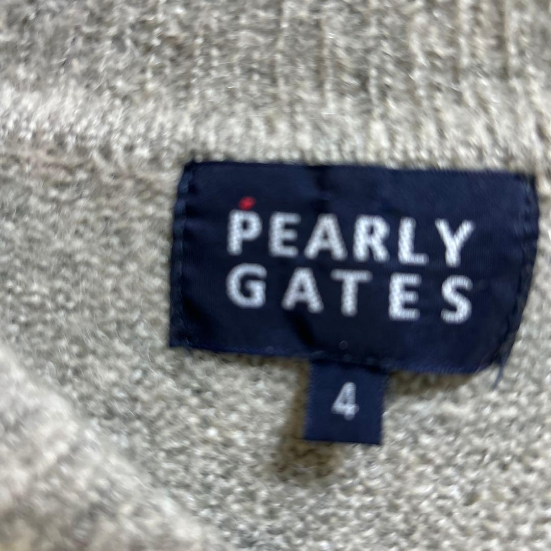 PEARLY GATES ⭐️グレージュ セーター　サイズ4