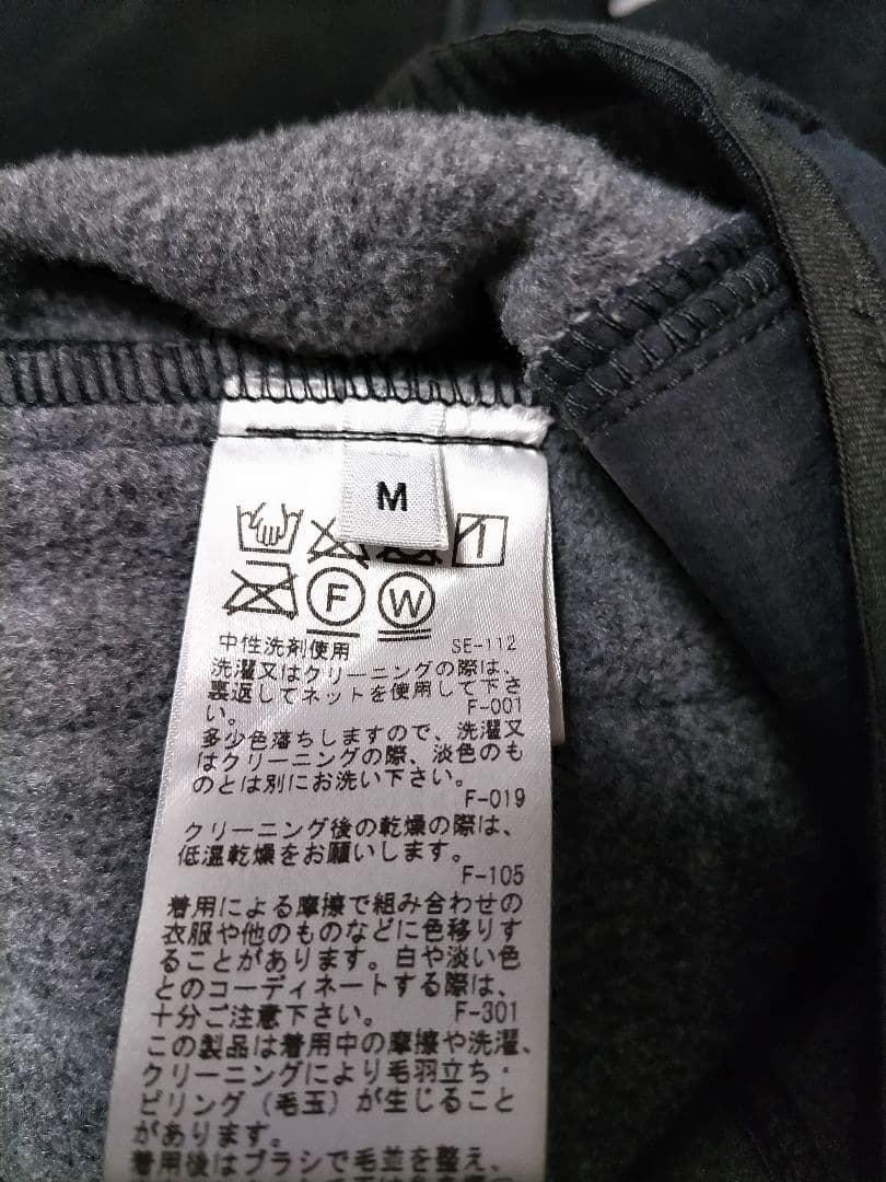 ジュンアンドロペ　キルティング中綿　フリース　パーカー