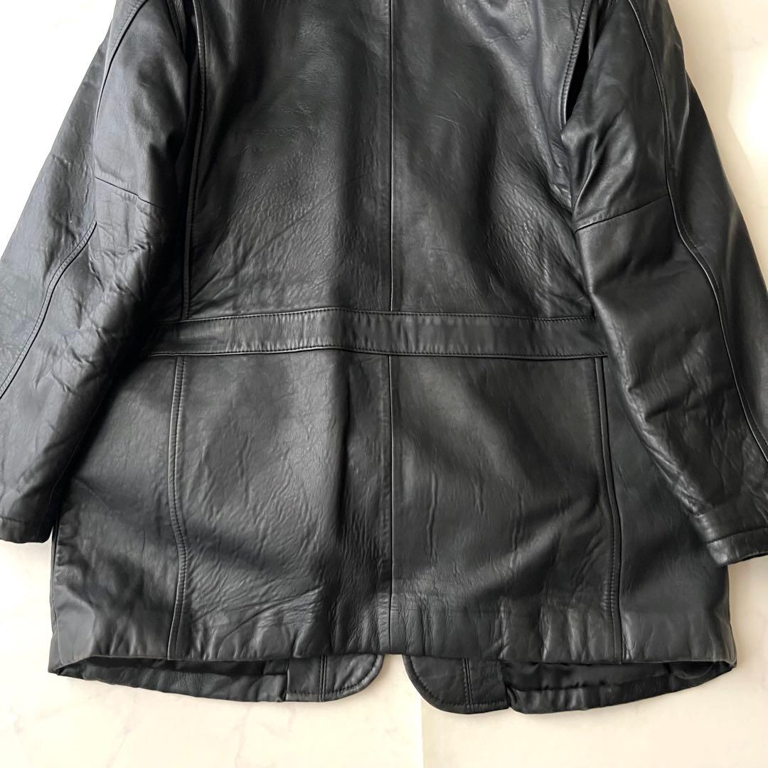 ハーレーダビットソン レザージャケット ライナー付 黒 Lサイズ カーコート