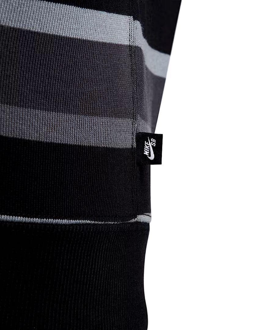 L 新品 ナイキ SB スウェット パーカー フーディ ジップアップ ボーダー