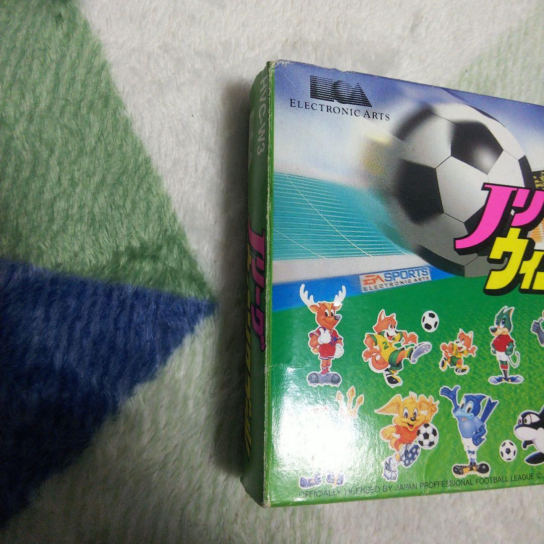 ファミコン   jリーグウィニングゴール   箱説  動作未確認