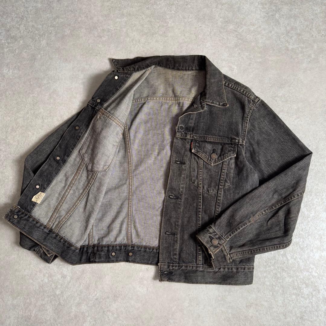 90s Levi’s 70505 trucker Jacket black