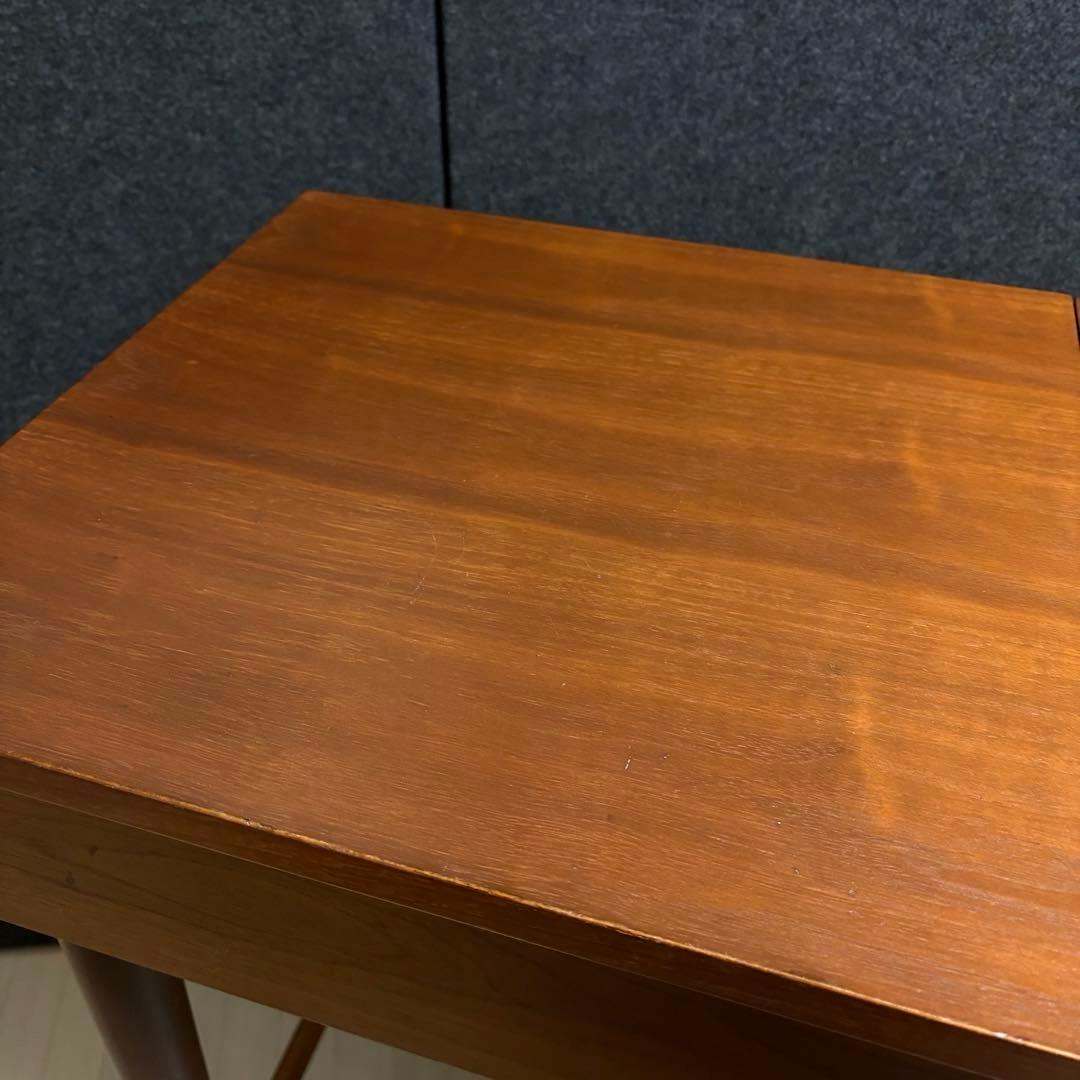 emo エモ ドレッサー 鏡台 スツール 丸椅子 化粧台 コンパクト　天然木