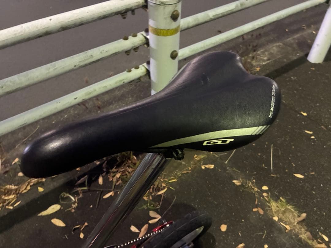 ブリヂストン トランジット コンパクト 折りたたみ自転車 赤 引き取り限定