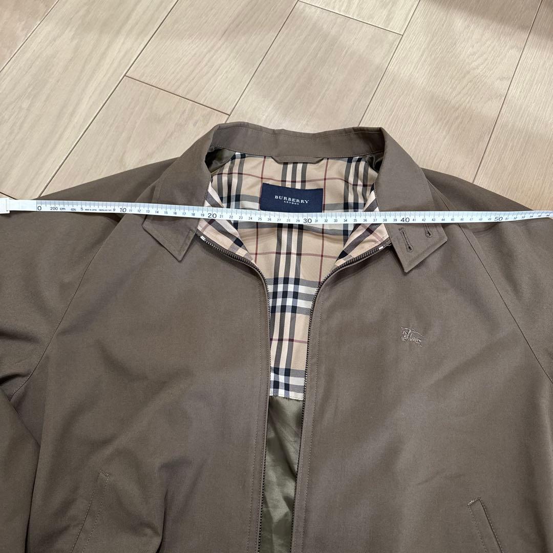 BURBERRY ブラウン ジップアップジャケット