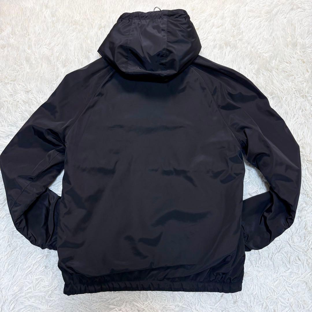 コーチ　レザーパーカー　リバーシブル　ネイビー　ブラック