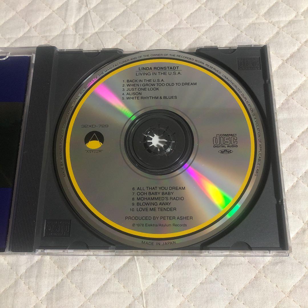 帯付き！Linda Ronstadt/ LIVING IN THE USA