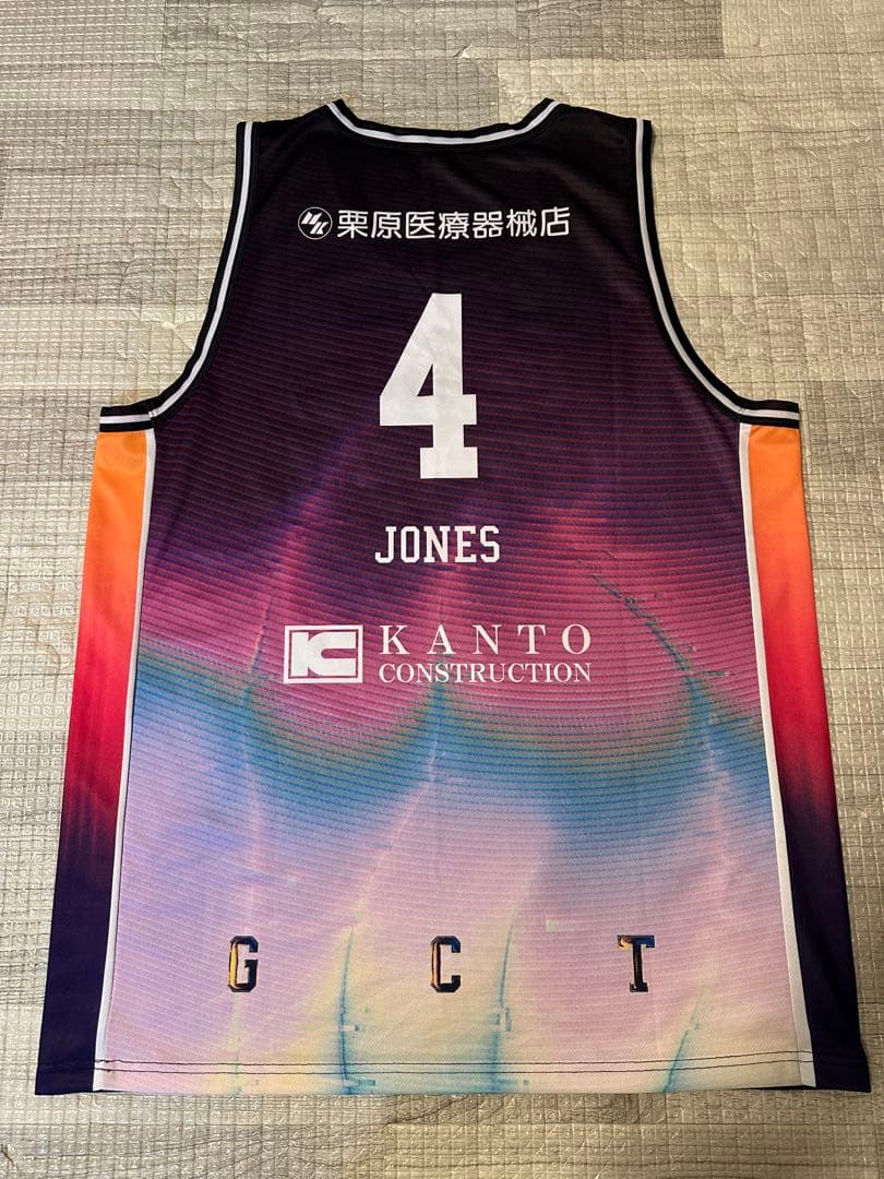 群馬クレインサンダーズ ALL GUNMAユニフォーム トレイジョーンズ 選手