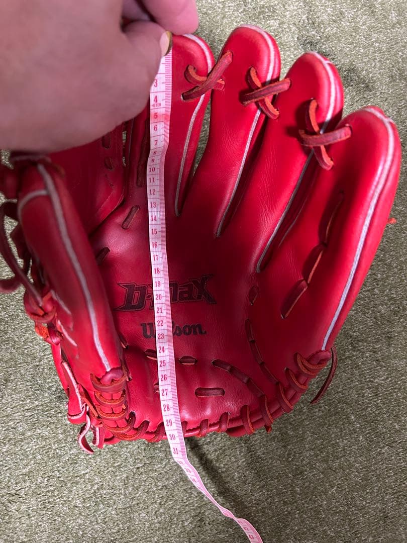 わ*は様 Wilson 赤グローブ