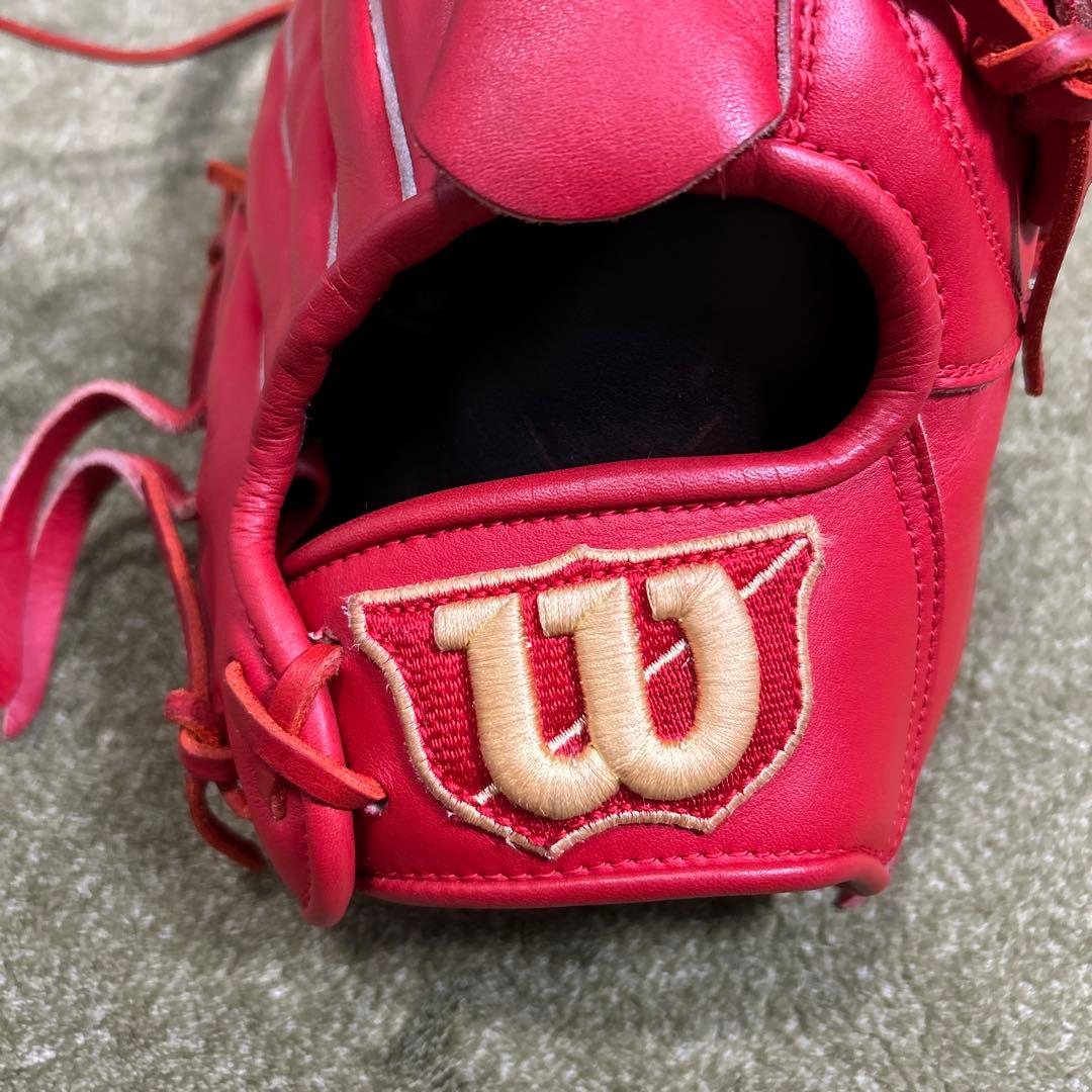 わ*は様 Wilson 赤グローブ