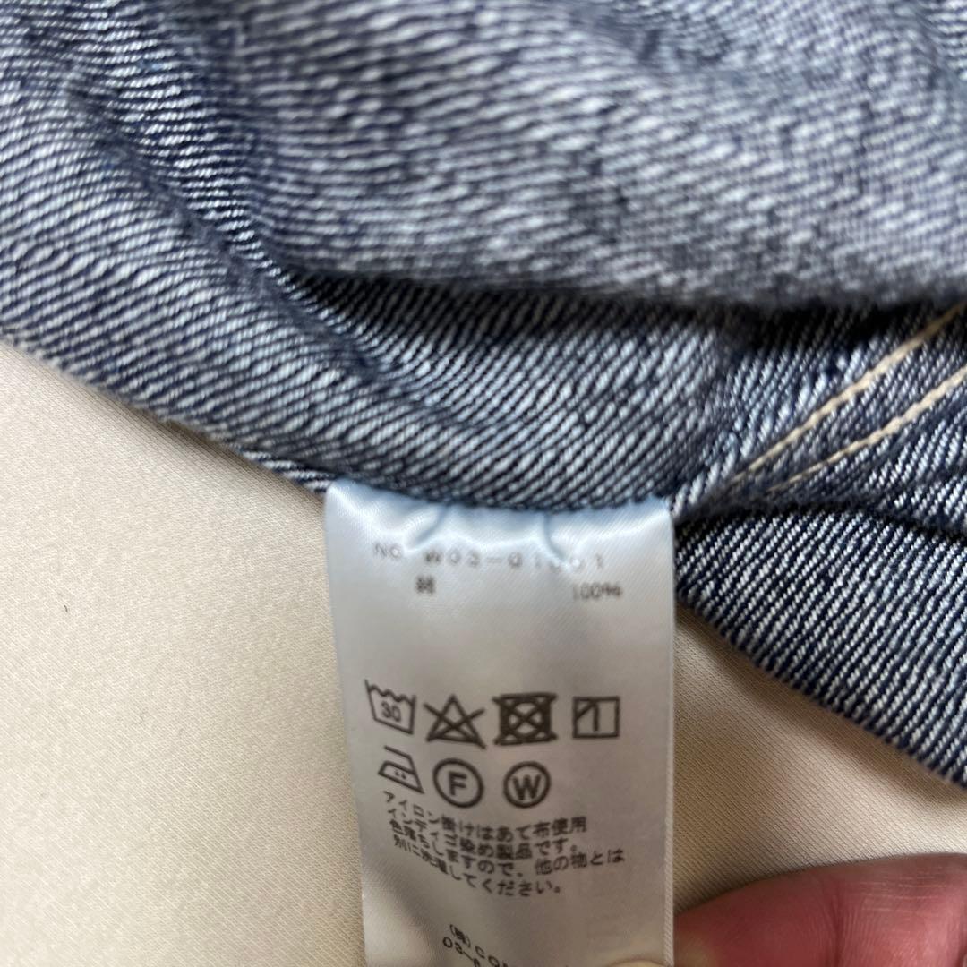 comoli デニムジャケット　4