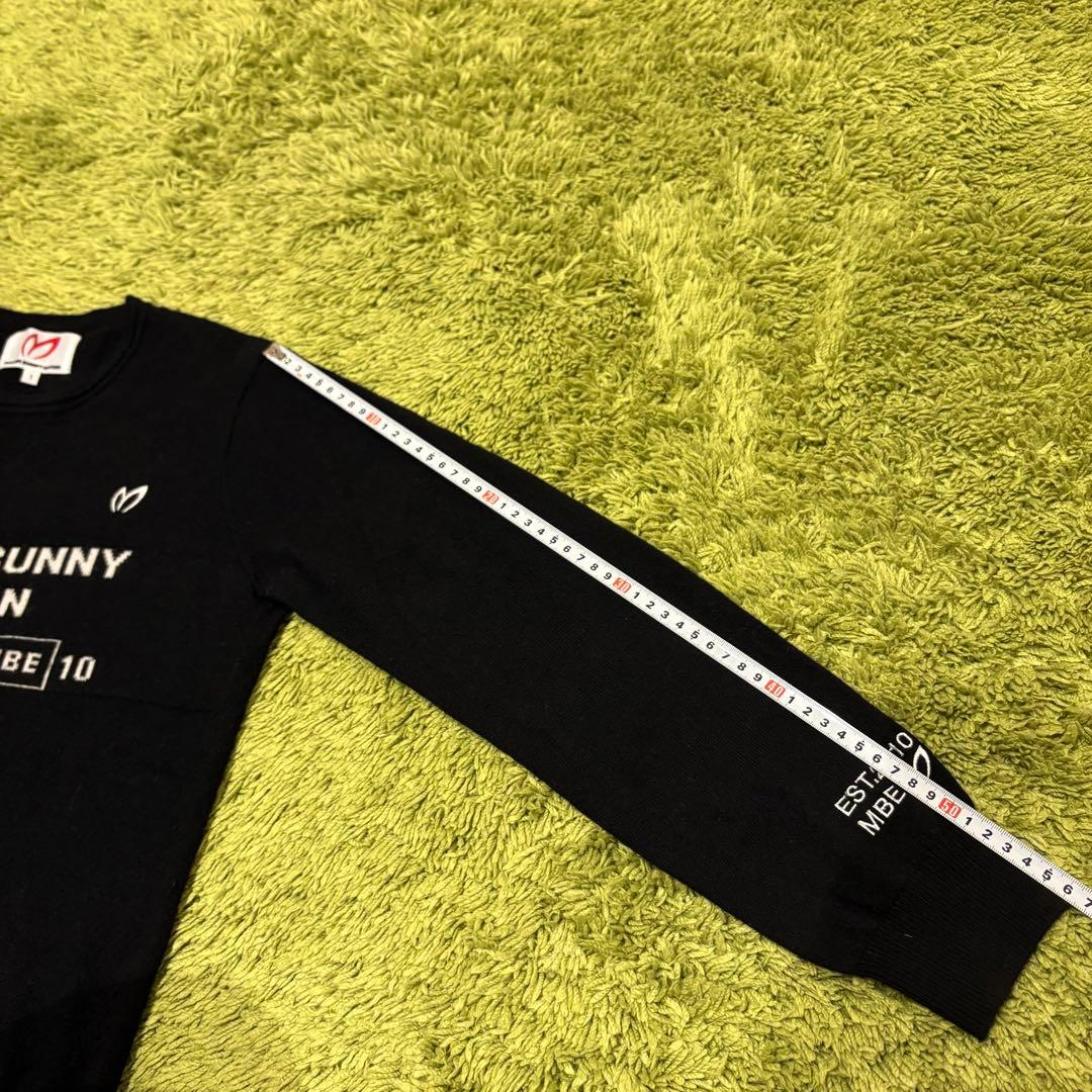 マスターバニーエディション ニット セーター ブラック 黒 サイズ1 （M）