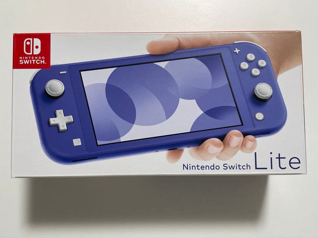 Nintendo Switch Lite ブルー 本体 箱 付属品有り