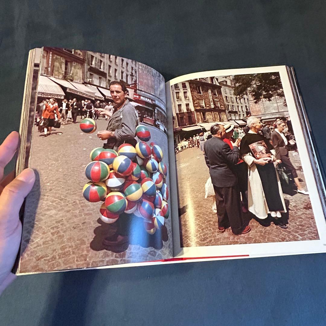 【廃版・希少品】木村伊兵衛のパリ 蘇った1950年代　原色の街