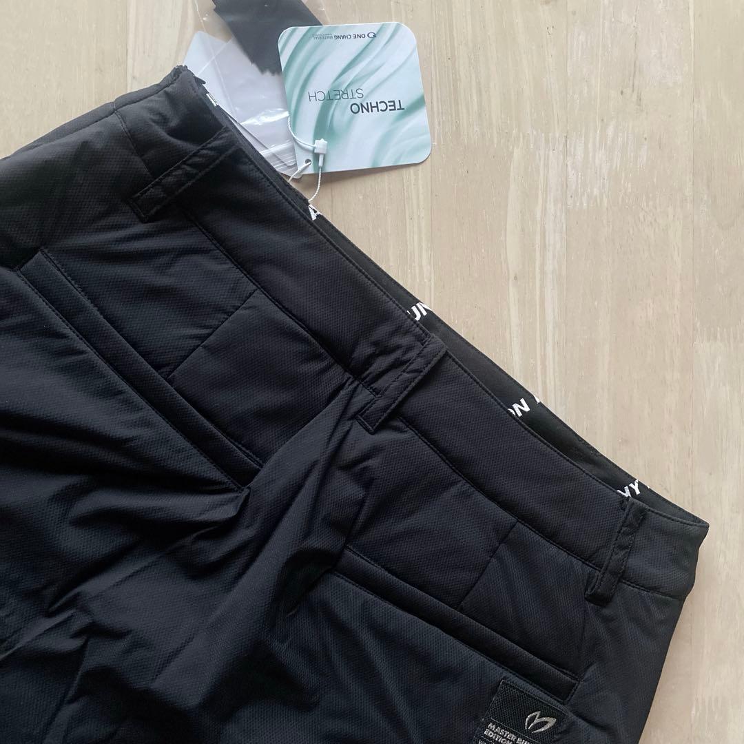 パーリーゲイツ☆新品 マスターバニー 中綿入り ストレッチ 防寒 スカート