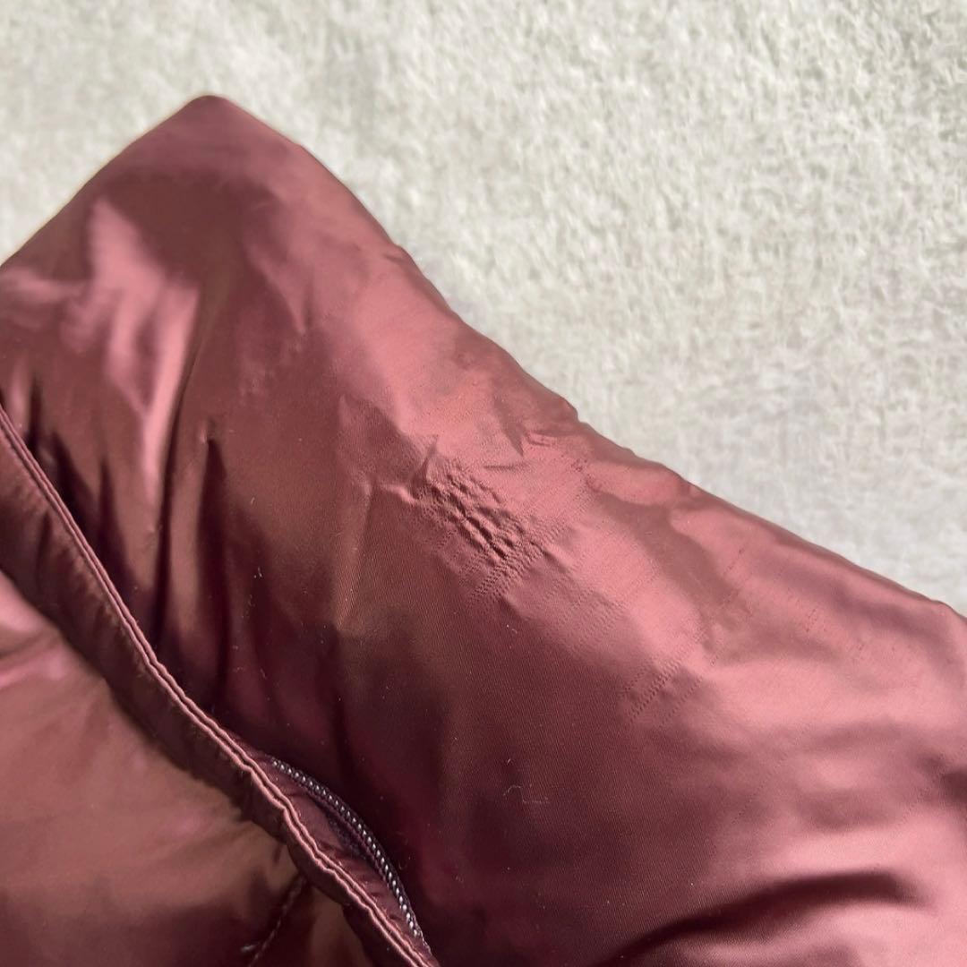 美品　マークアンドロナ　セットアップ　レオパード　ダウンベスト　パンツ　レッド