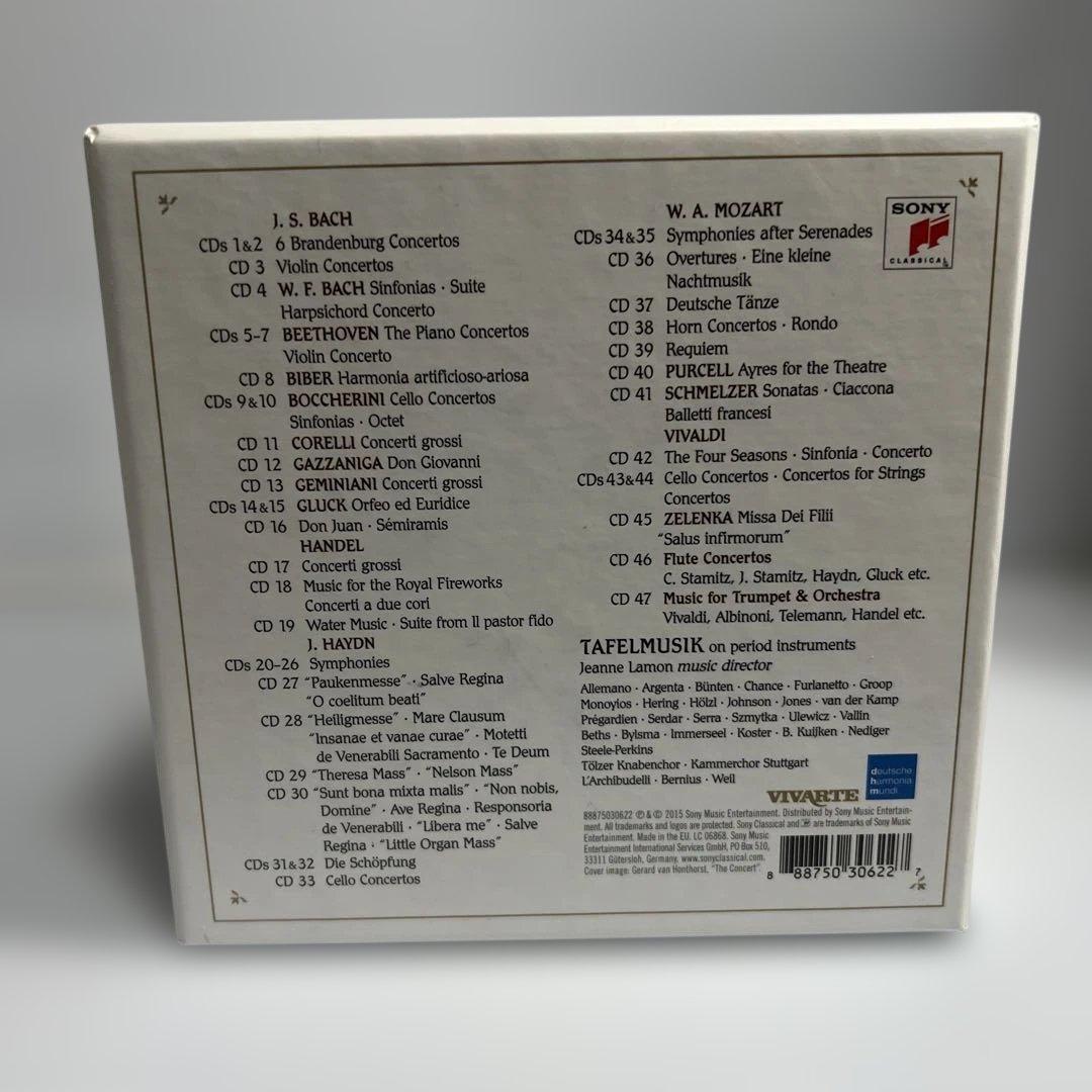 ターフェルムジーク・バロック・オーケストラ／ソニー録音集（４７ＣＤ）