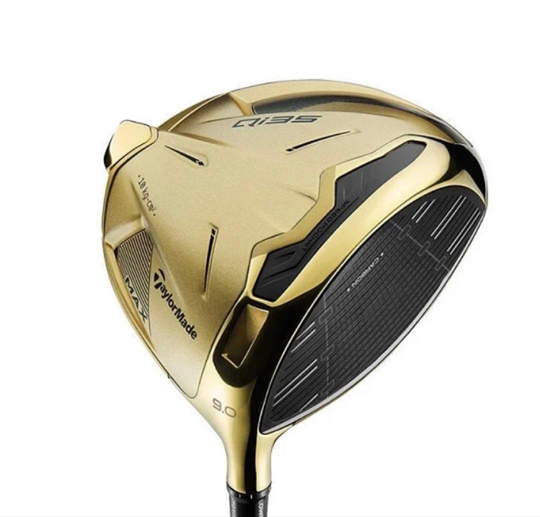 テーラーメイド Qi35 MAXデザイナーシリーズ ゴールド　ドライバー　ヘッド
