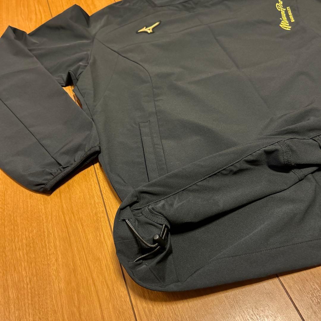 新品未使用品！Mizuno Pro ミズノプロ ハーフジップジャケット L 黒