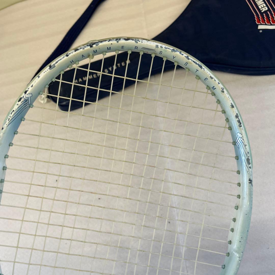 メーカーばらばらテニスラケット ピンク3本セット