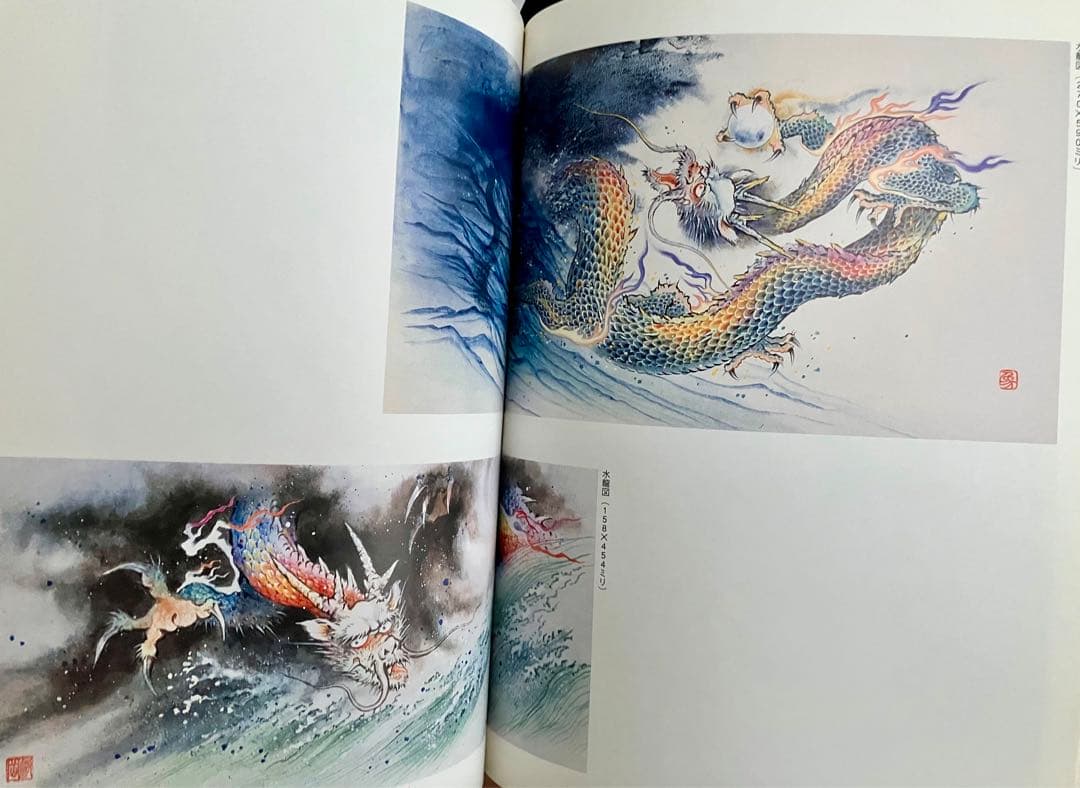 龍画の世界　五色龍王と龍頭観音を描く【著者 】江本象岳エモトショウガク日貿出版社