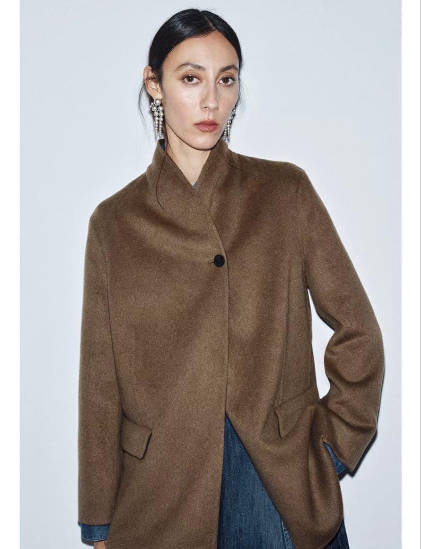ZARA オーバーサイズウールブレザー ZW collection