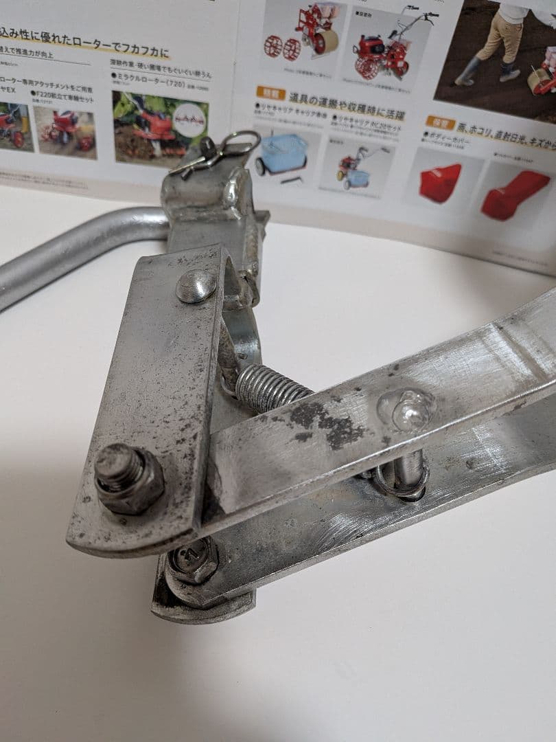 お値下げ‼️ホンダ「こまめちゃん！」耕運機 車輪③型 。抵抗棒付ですよ〜♪