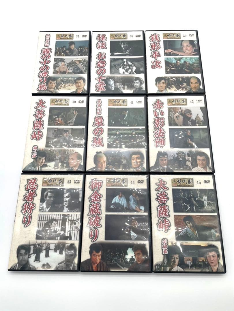 東映時代劇傑作DVDコレクション 全60巻セット
