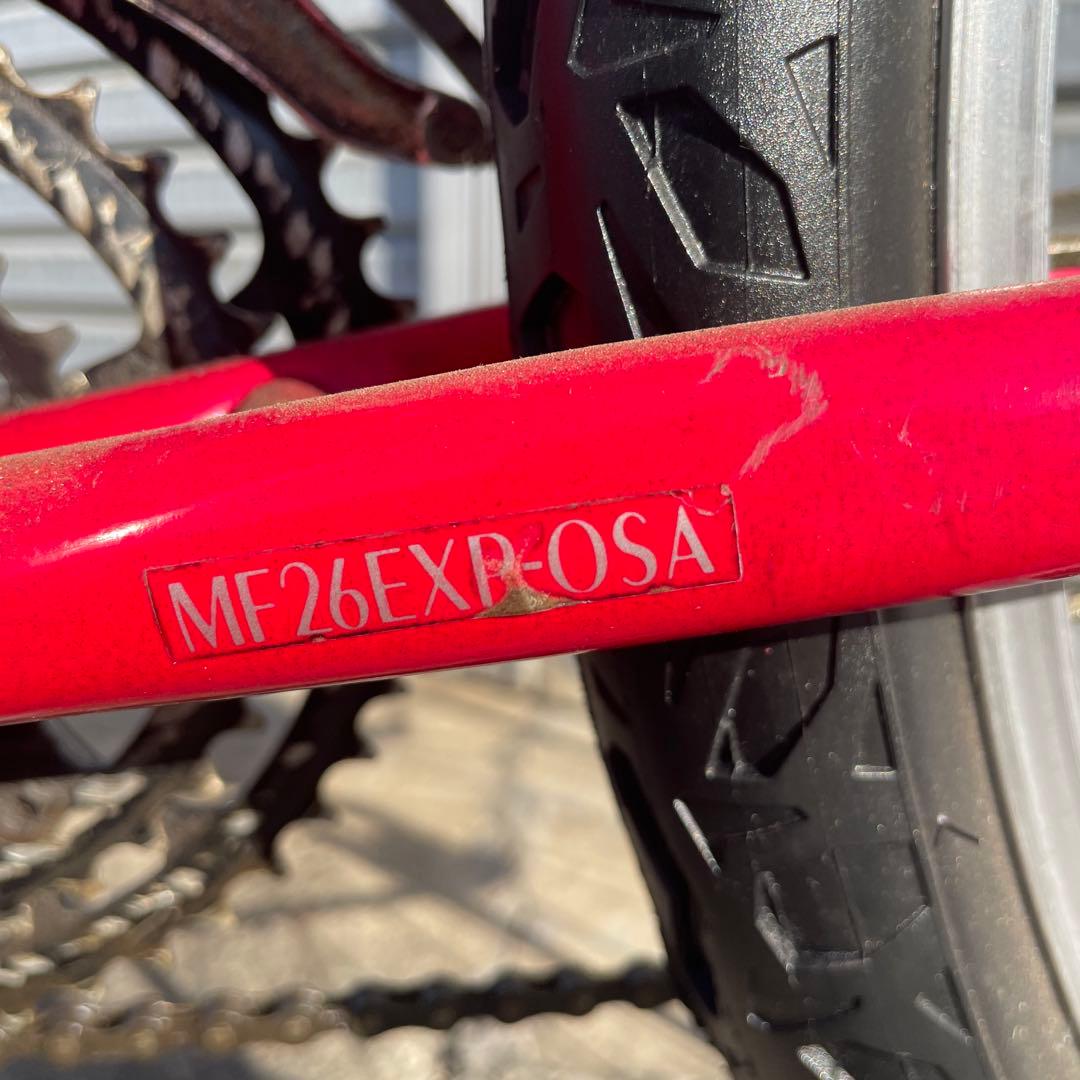 ARAYA マディフォックス　オールド　９０年代　クロモリ　手渡または着払払発送