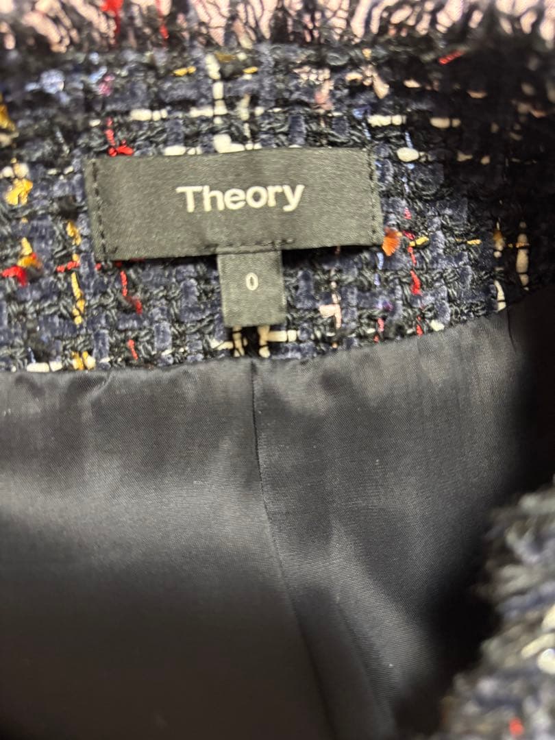 theoryツイードジャケット サイズ0