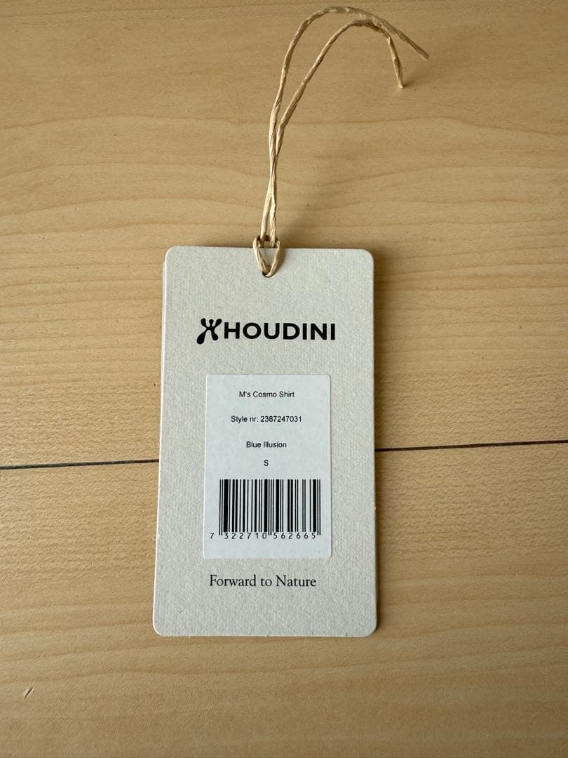 HOUDINI ネイビー コスモシャツ S