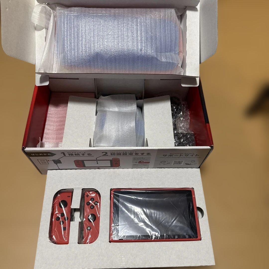 Nintendo Switch マリオレッド×ブルー セット 本体 動作確認済