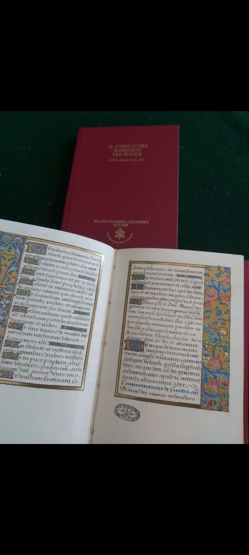 洋書 Il libro d'ore Barberini per Rouen Cod.
