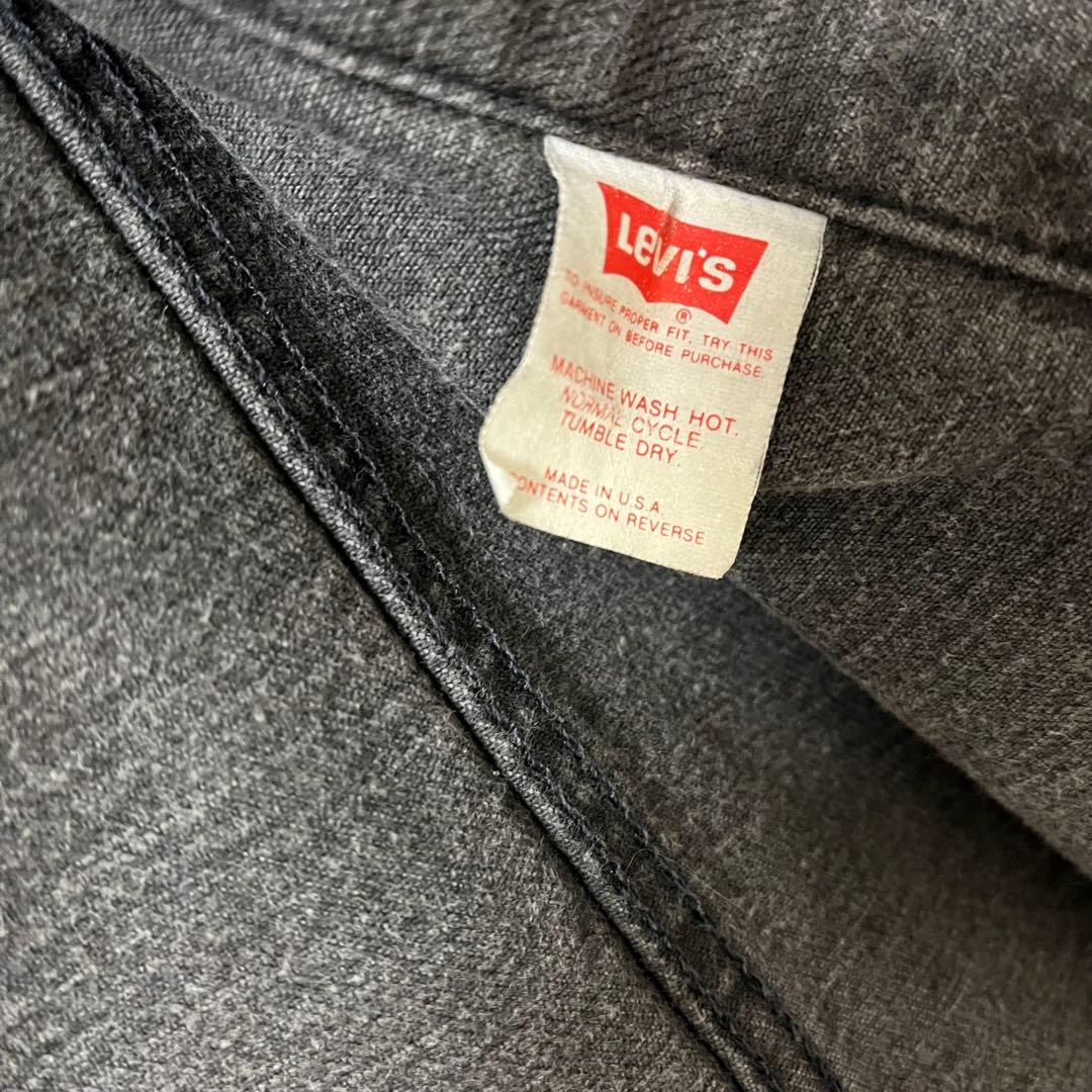 リーバイス　70507　USA製　ブラック