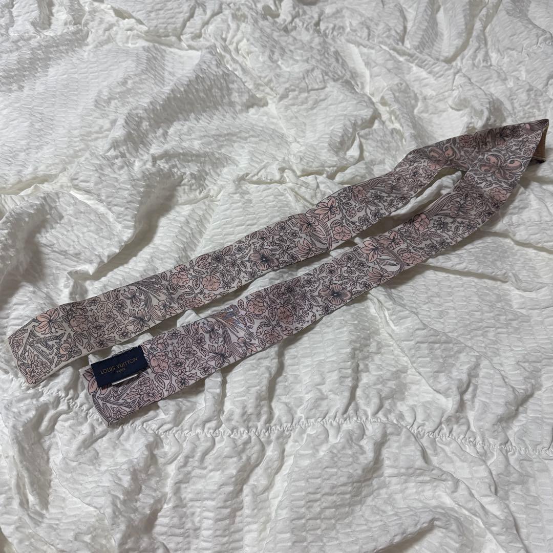LOUIS VUITTON ルイヴィトン シルク バンドー バック柄
